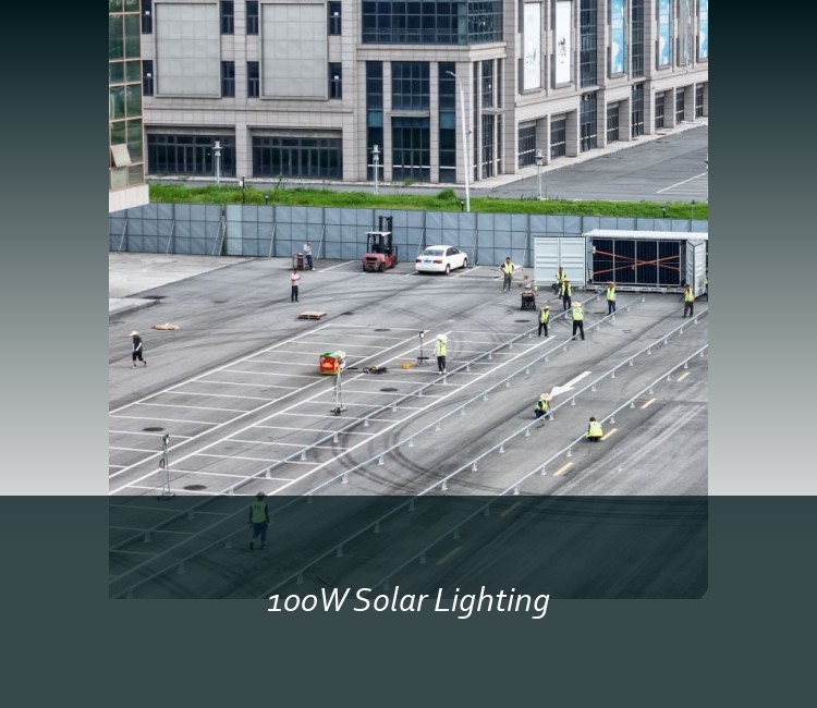 100W Solar Lighting
