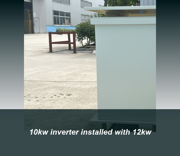 10kw inverter installed with 12kw