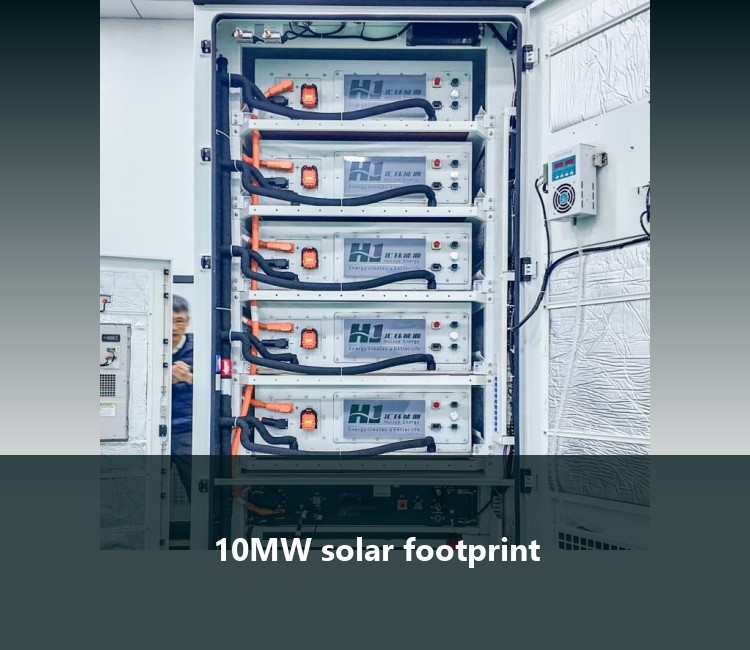 10MW solar footprint