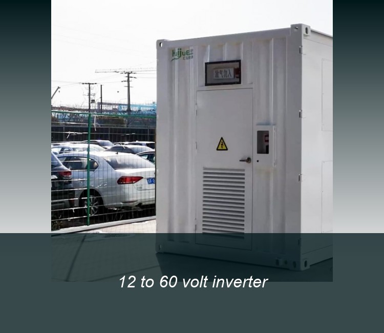 12 to 60 volt inverter