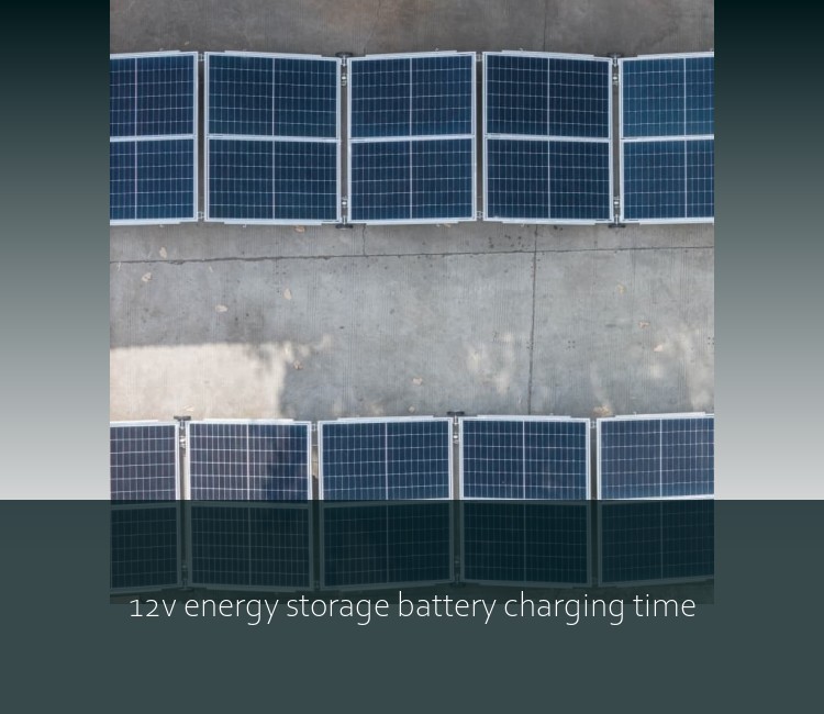 12v energy storage battery charging time