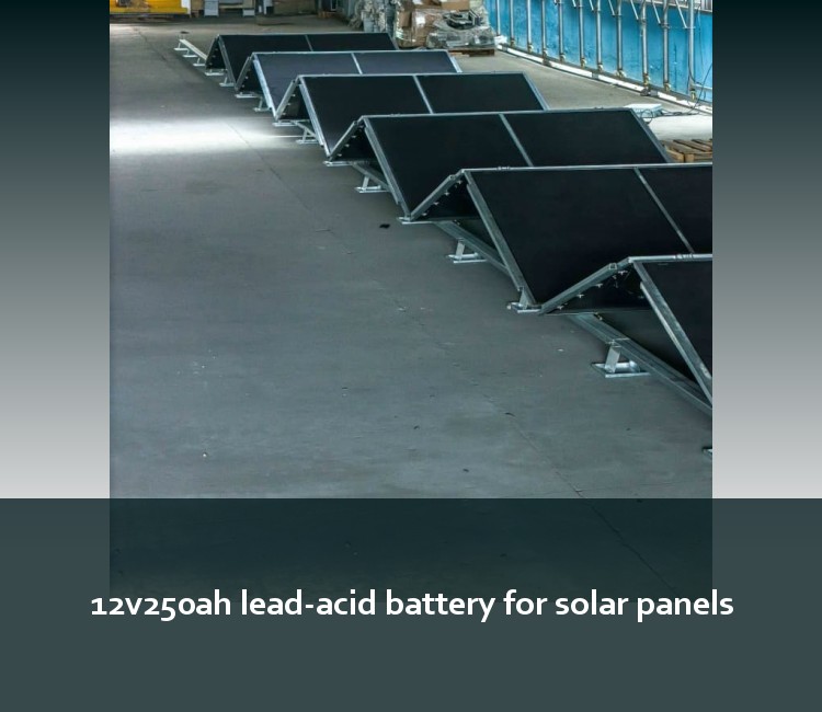12v250ah lead-acid battery for solar panels