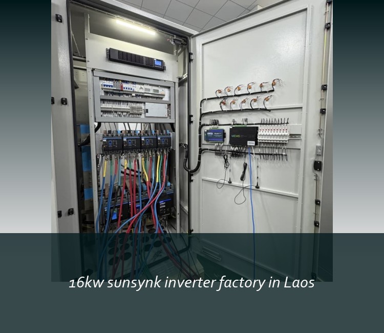 16kw sunsynk inverter factory in Laos