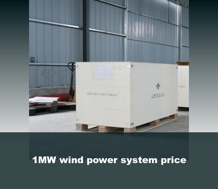 1MW wind power system price