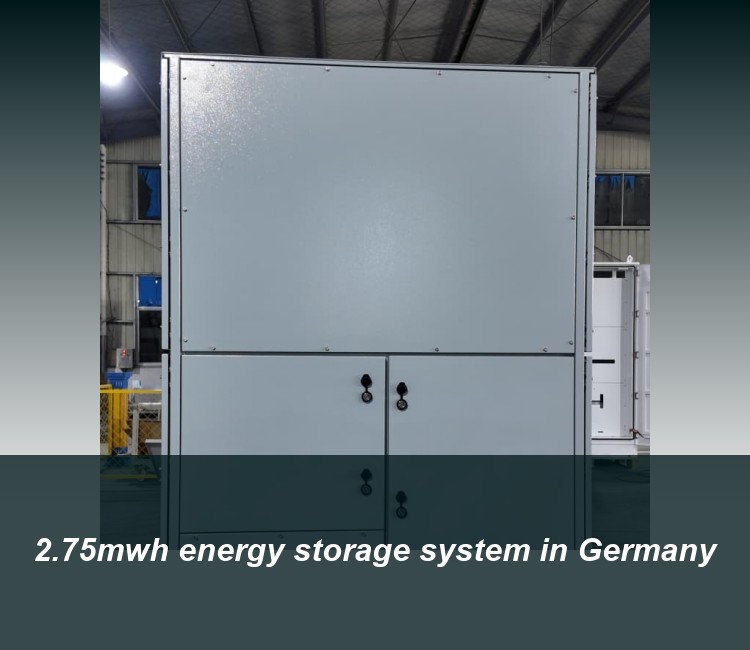 2.75mwh energy storage system in Germany