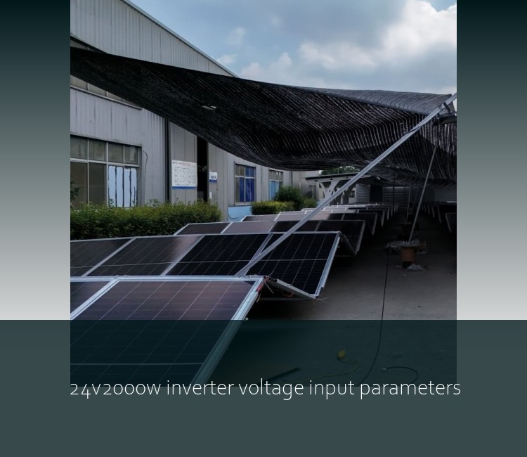 24v2000w inverter voltage input parameters