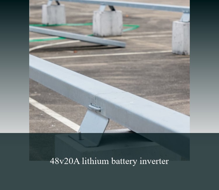 48v20A lithium battery inverter