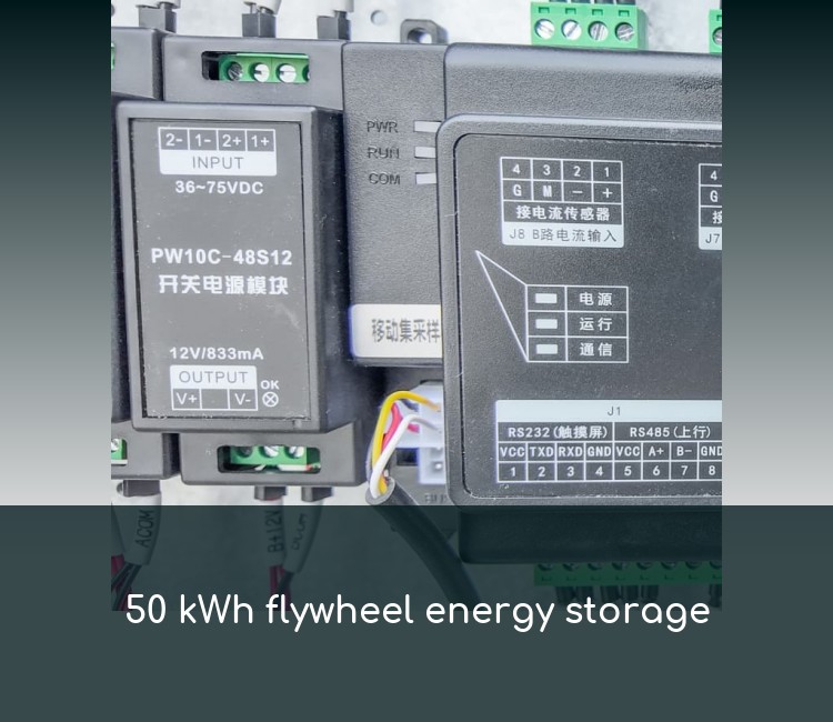 50 kWh flywheel energy storage