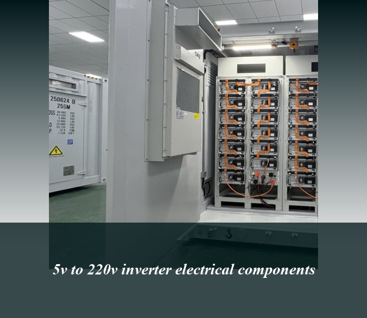 5v to 220v inverter electrical components