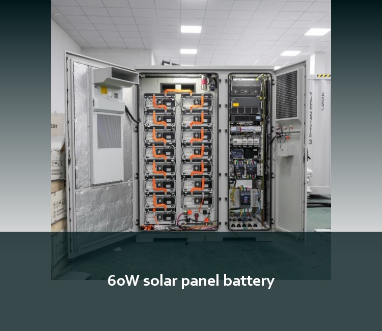 60W solar panel battery