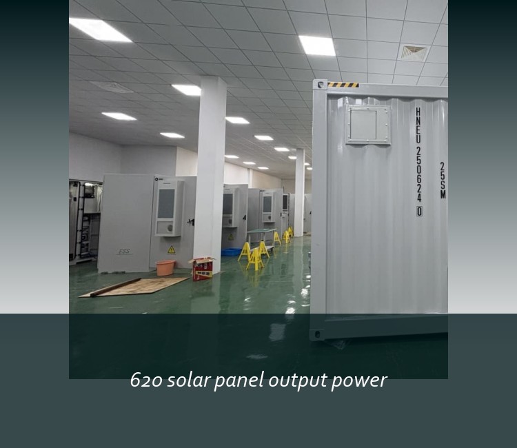 620 solar panel output power