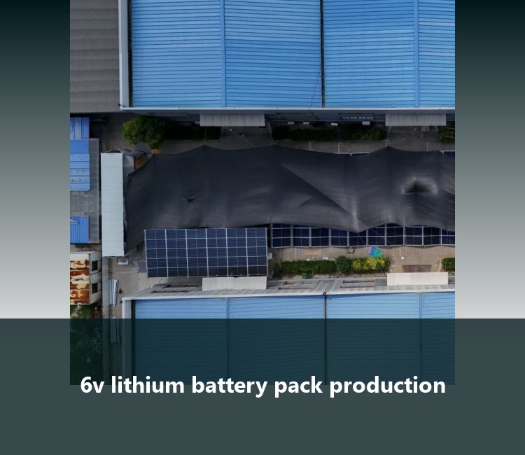 6v lithium battery pack production
