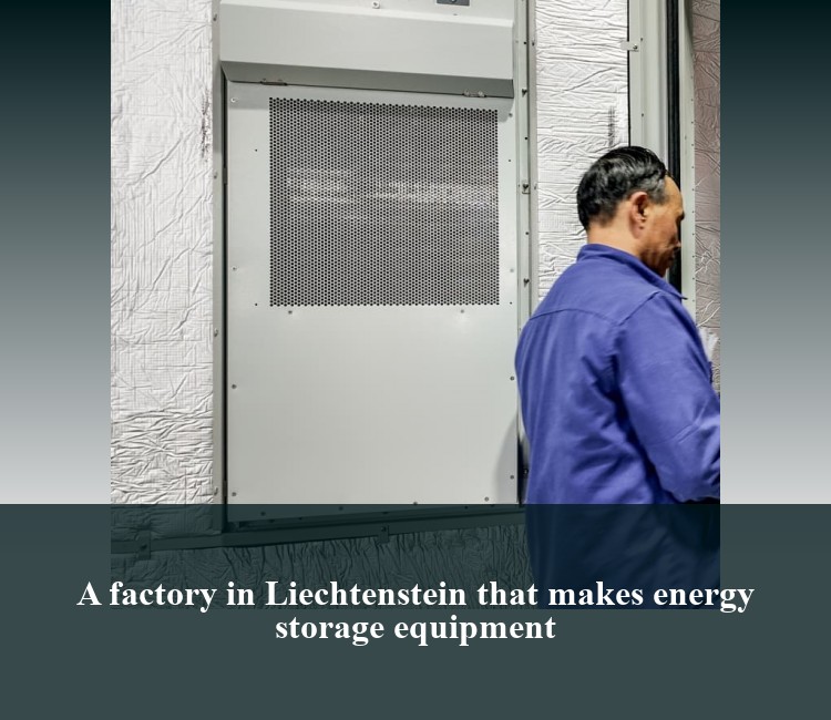A factory in Liechtenstein that makes energy storage equipment