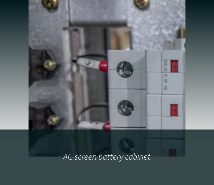 AC screen battery cabinet
