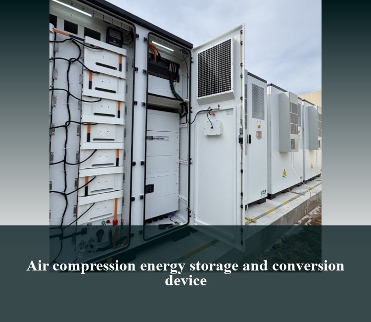 Air compression energy storage and conversion device