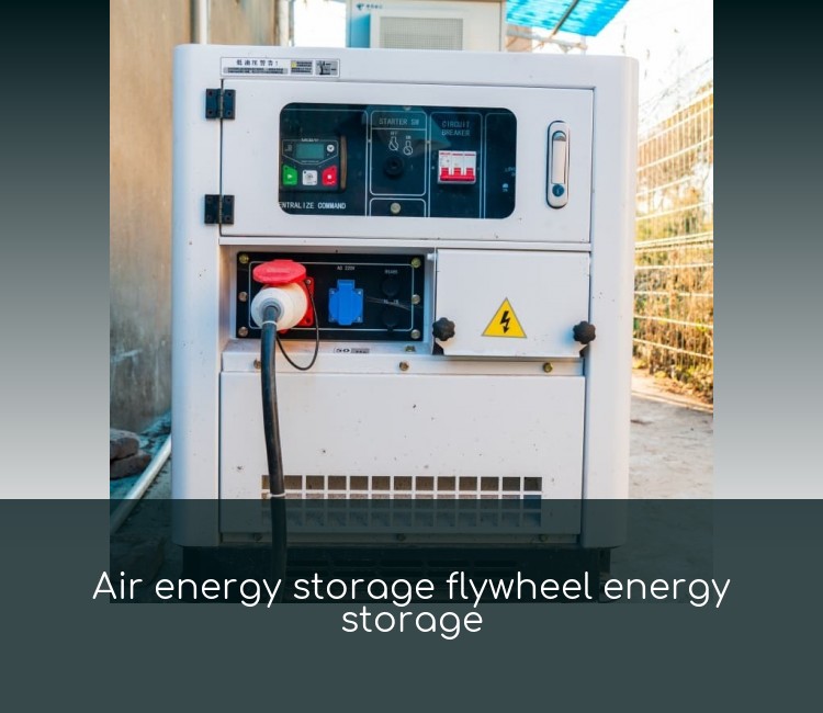 Air energy storage flywheel energy storage