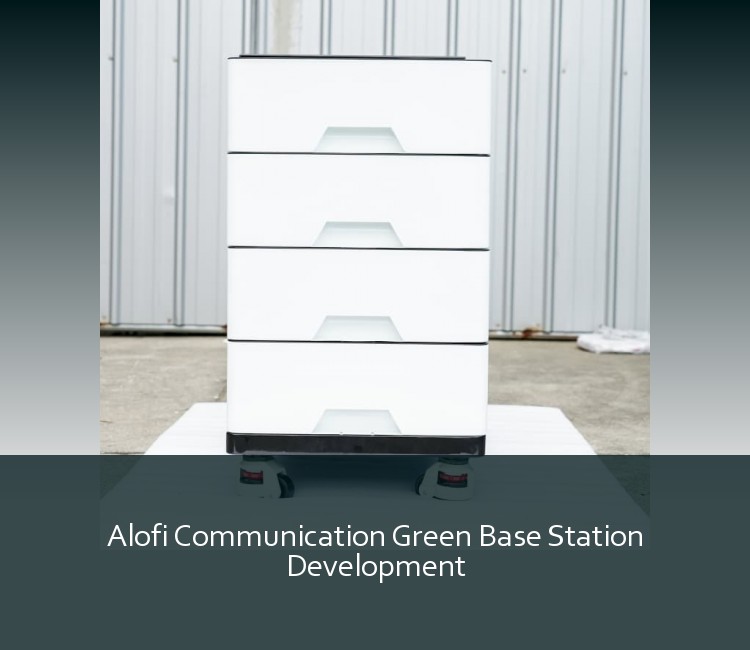 Alofi Communication Green Base Station Development
