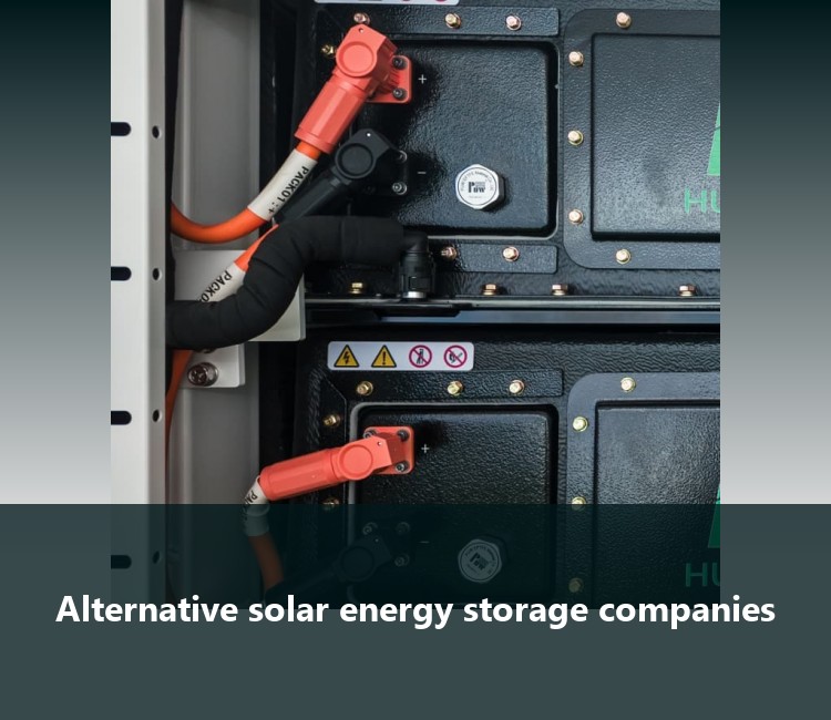 Alternative solar energy storage companies