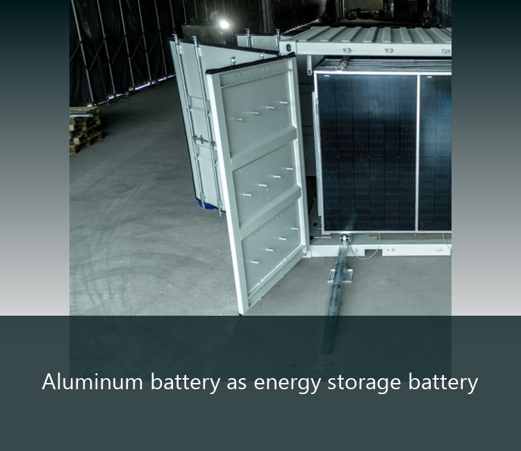 Aluminum battery as energy storage battery