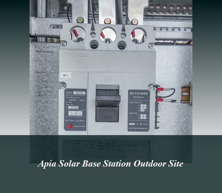 Apia Solar Base Station Outdoor Site