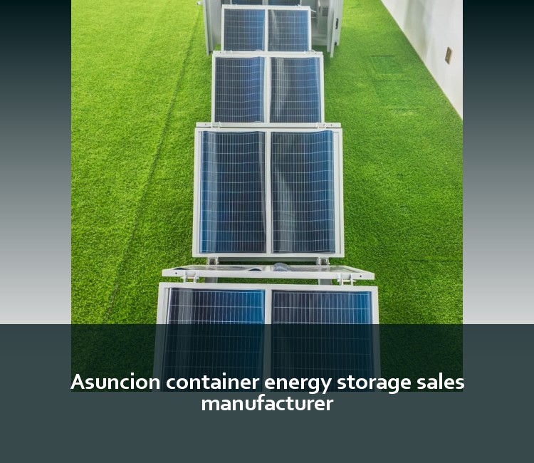 Asuncion container energy storage sales manufacturer