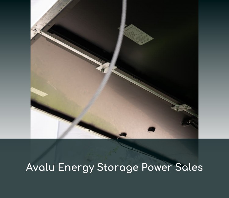 Avalu Energy Storage Power Sales