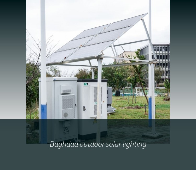 Baghdad outdoor solar lighting