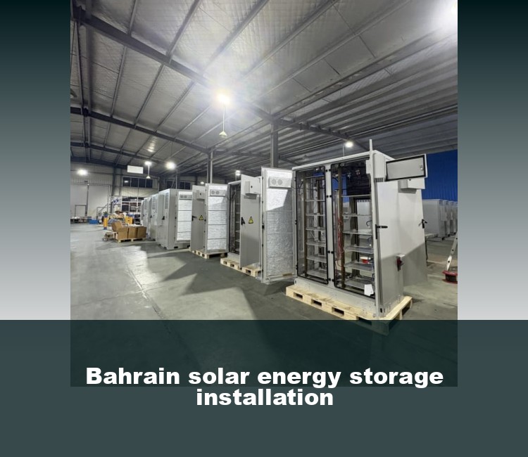 Bahrain solar energy storage installation