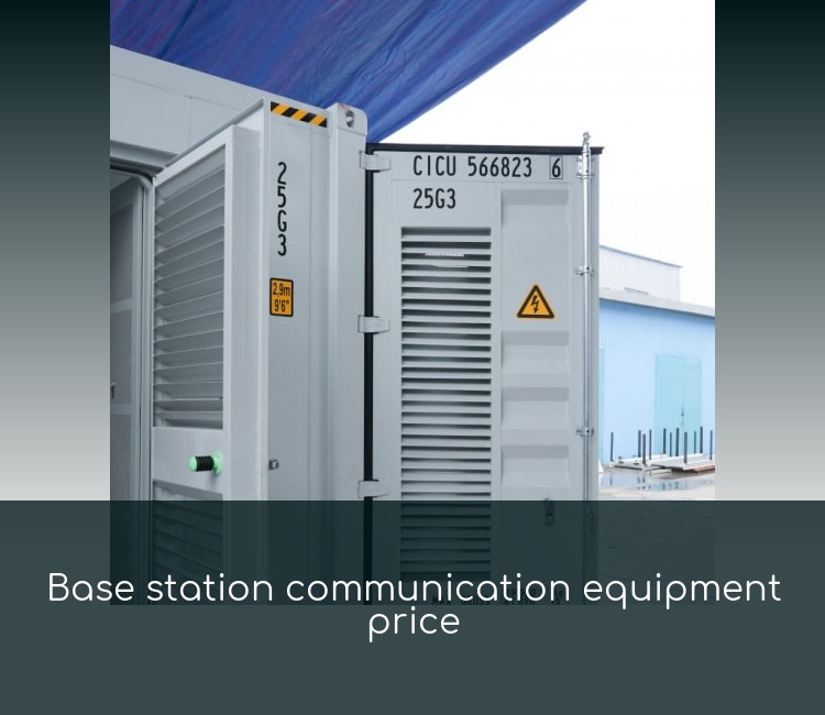 Base station communication equipment price