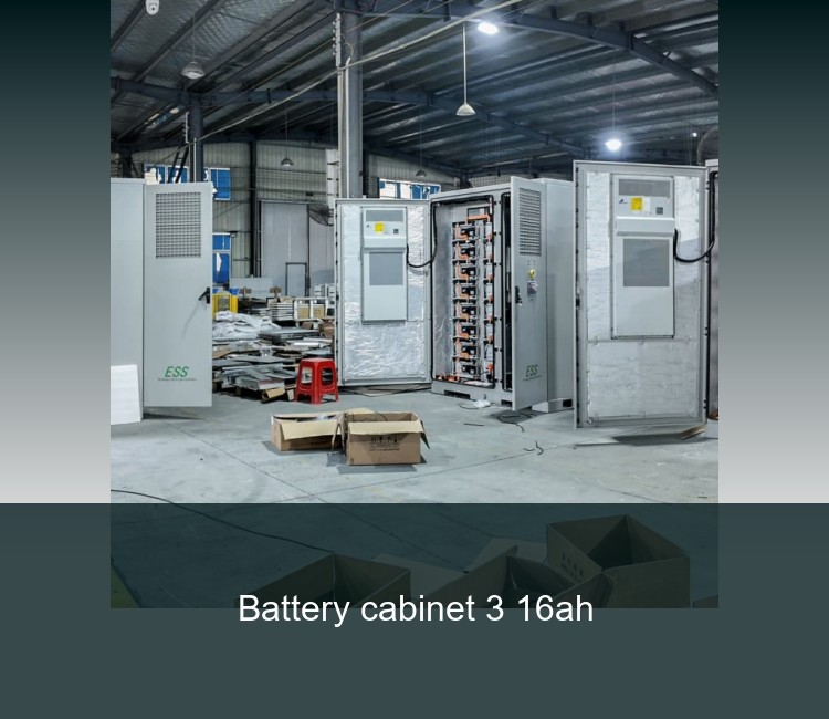 Battery cabinet 3 16ah