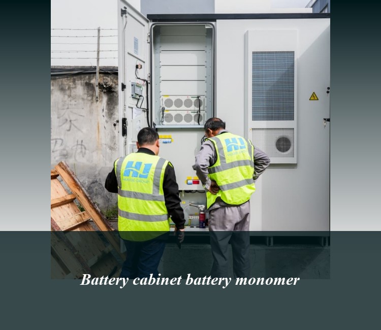 Battery cabinet battery monomer