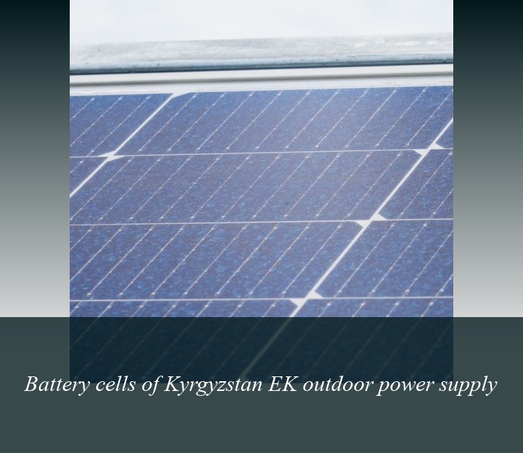 Battery cells of Kyrgyzstan EK outdoor power supply