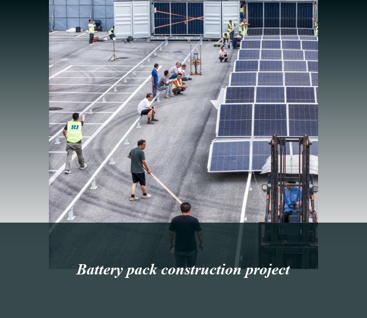 Battery pack construction project