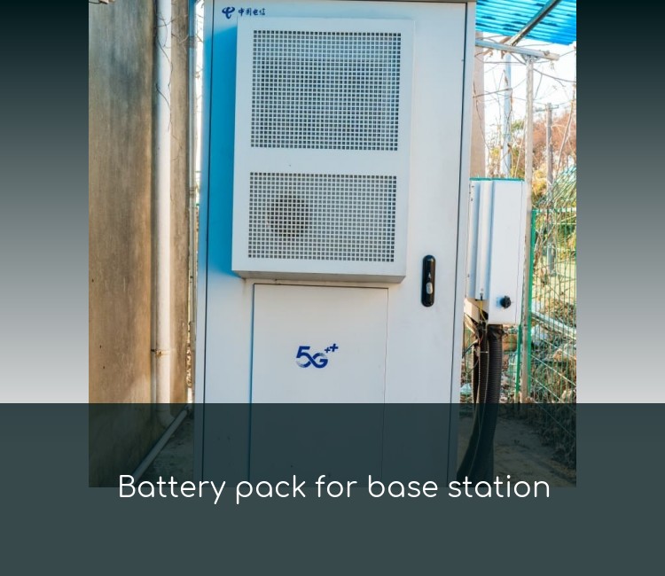 Battery pack for base station