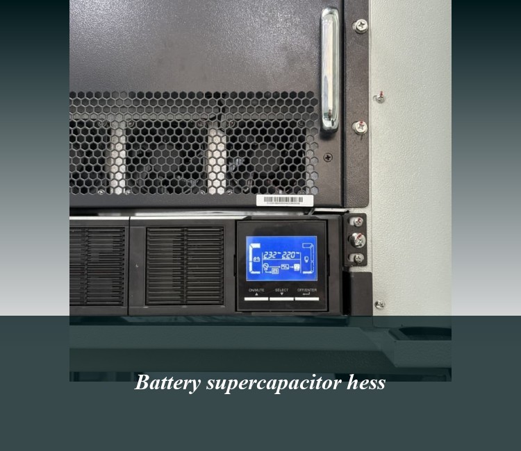 Battery supercapacitor hess