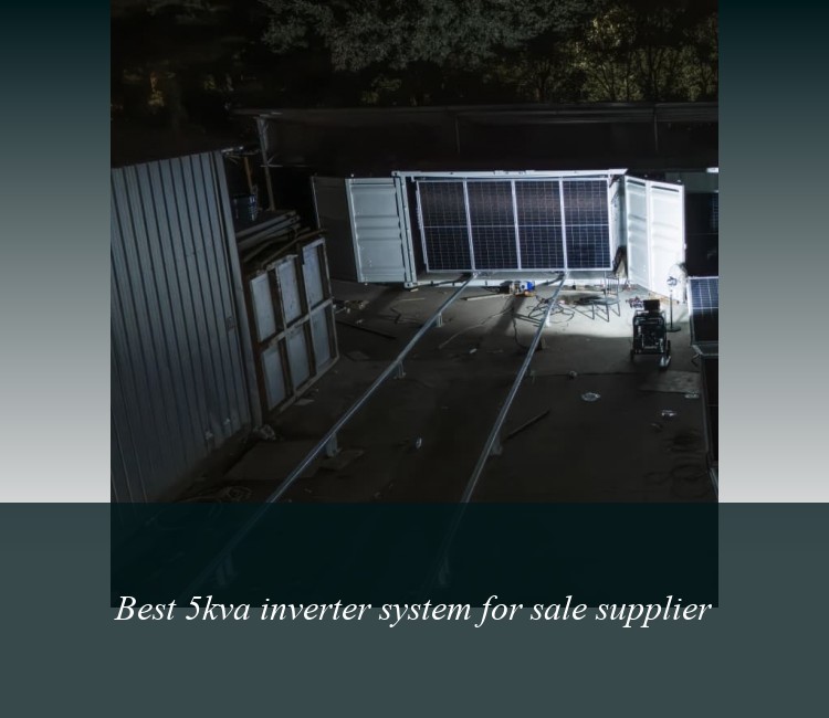 Best 5kva inverter system for sale supplier
