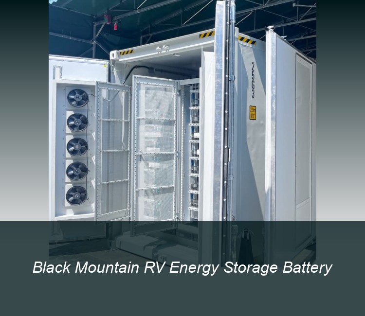 Black Mountain RV Energy Storage Battery