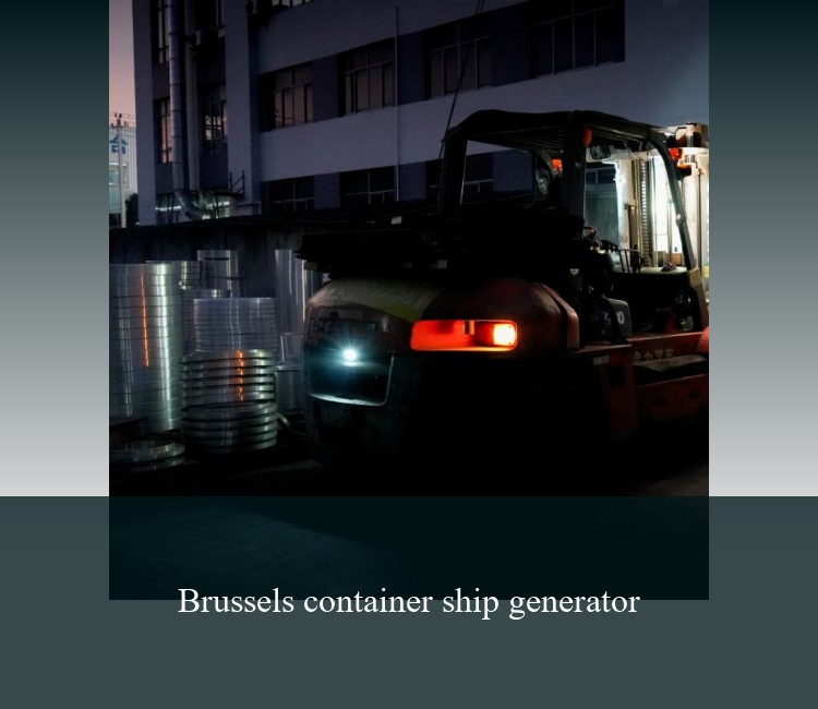 Brussels container ship generator