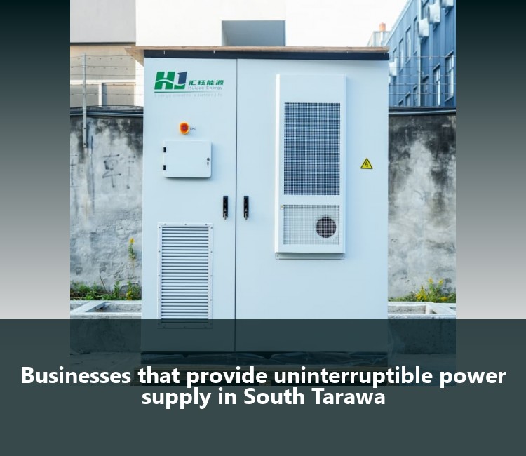Businesses that provide uninterruptible power supply in South Tarawa