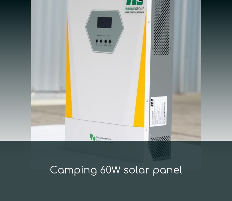 Camping 60W solar panel