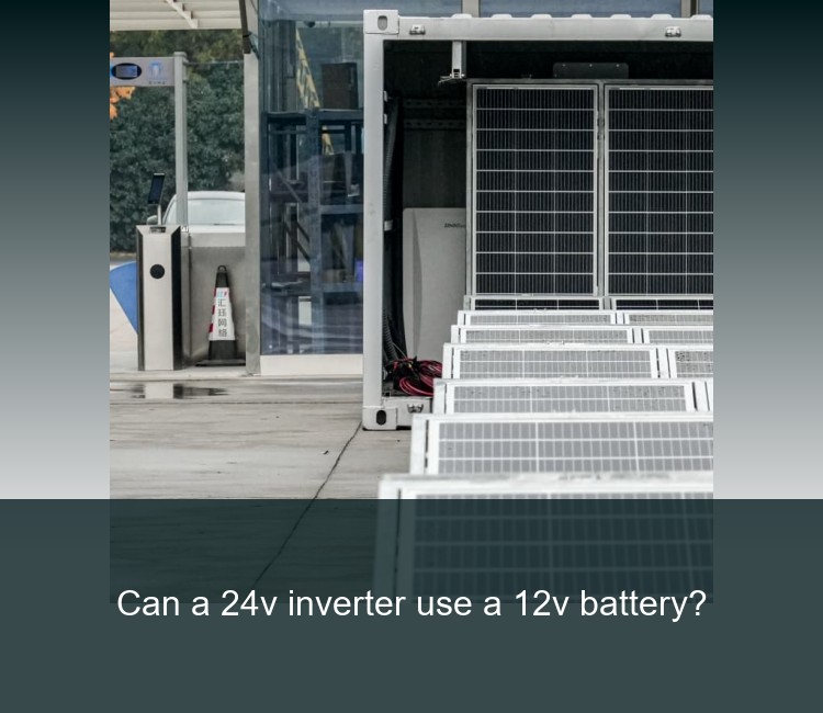 Can a 24v inverter use a 12v battery?