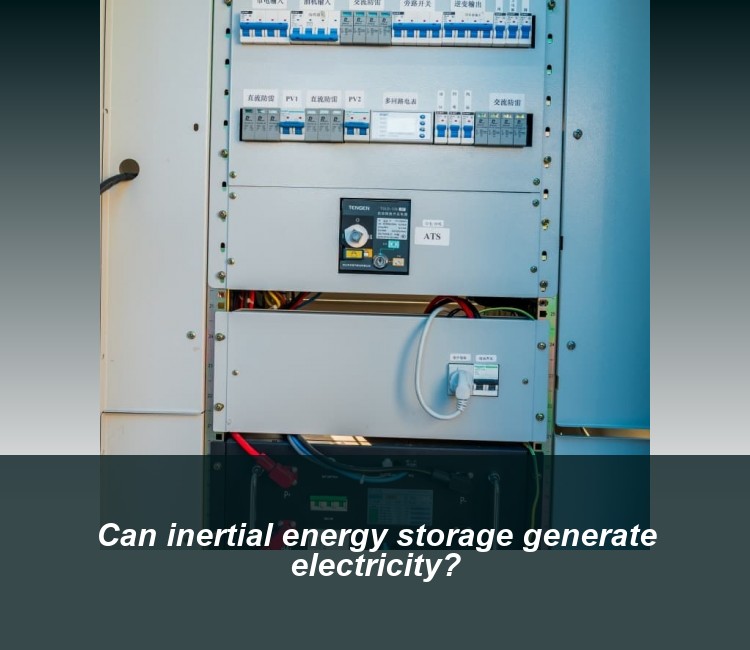 Can inertial energy storage generate electricity?