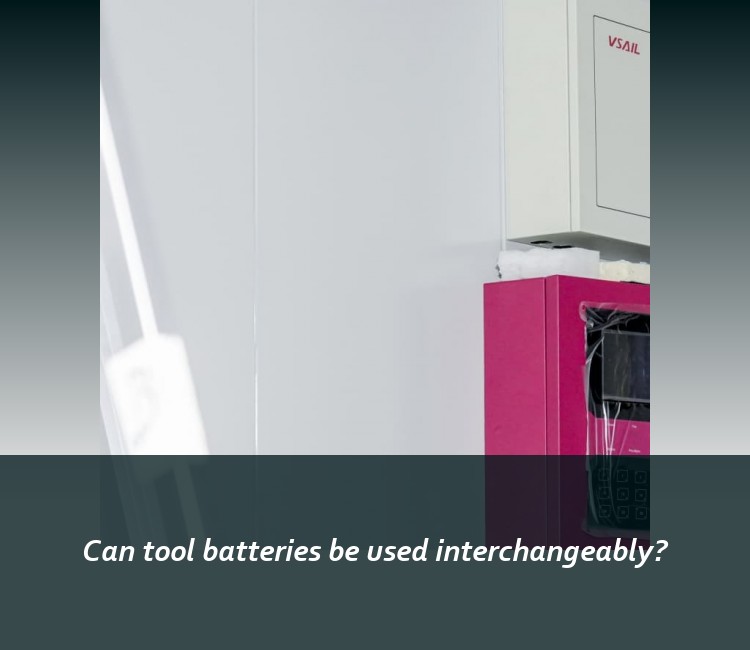 Can tool batteries be used interchangeably?