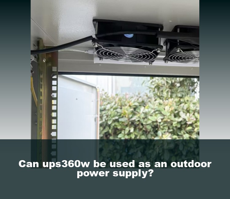 Can ups360w be used as an outdoor power supply?