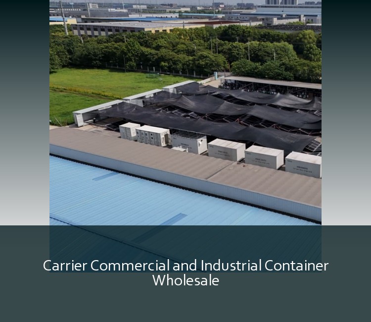 Carrier Commercial and Industrial Container Wholesale