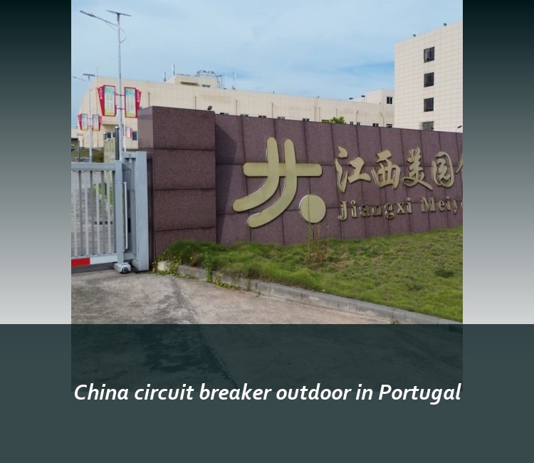 China circuit breaker outdoor in Portugal