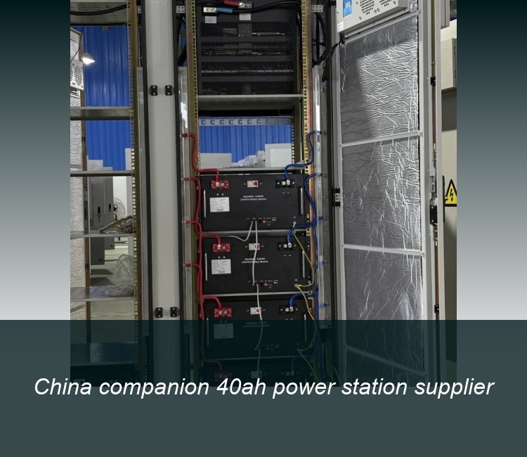 China companion 40ah power station supplier