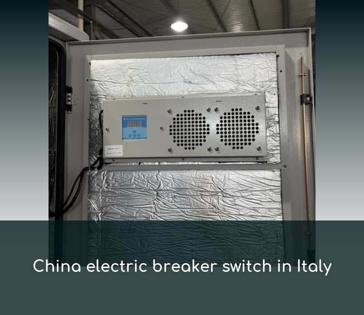 China electric breaker switch in Italy