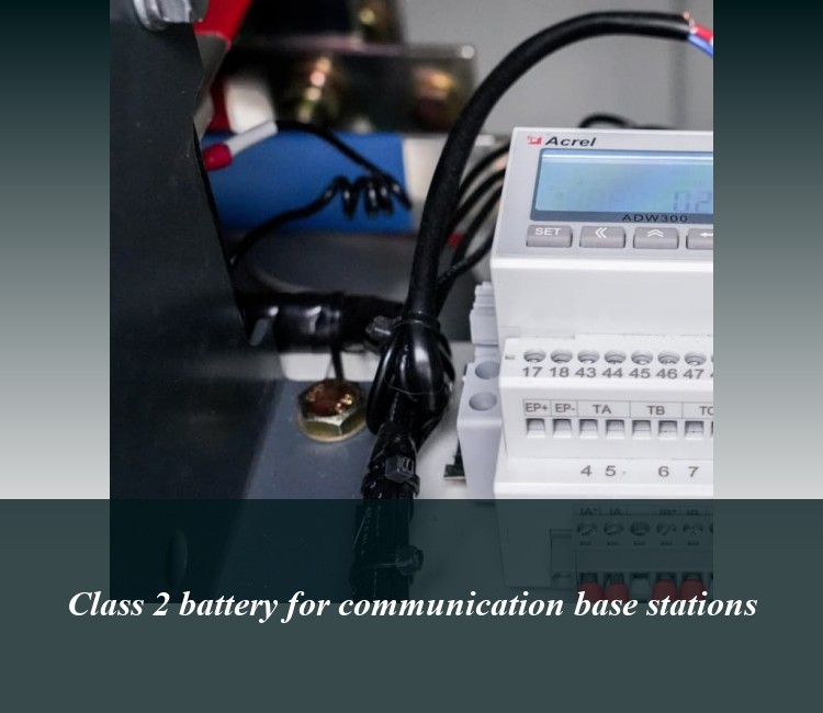 Class 2 battery for communication base stations
