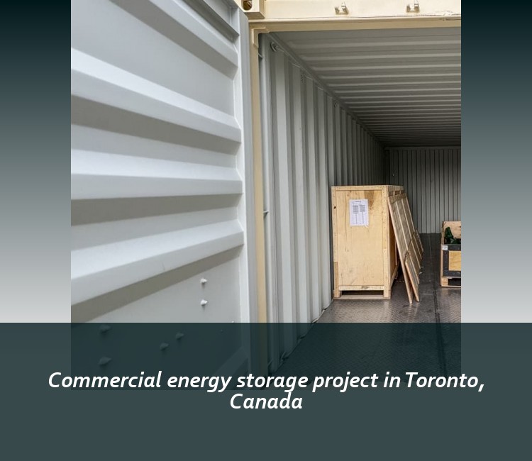 Commercial energy storage project in Toronto, Canada